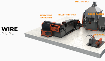 LEAD WIRE EXTRUSION LINE